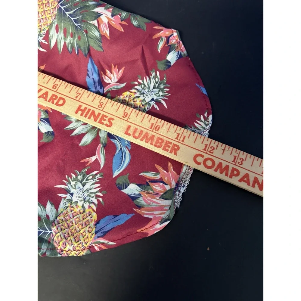Lot of 2 Hawaiian Dog‎ Shirts Pineapple Print, Labeled L – See Measurements